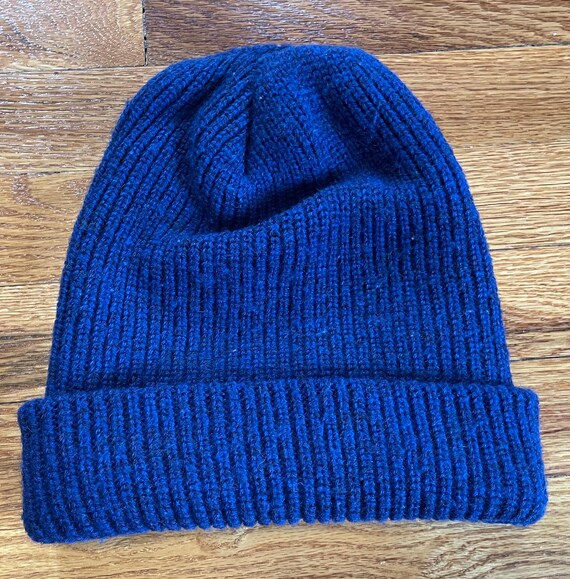 90s Nike Vintage Winter Hat Beanie Rare Navy Blue OSFA Y2K 90s Nike Vintage Winter Hat Beanie Rare Navy Blue OSFA Y2K