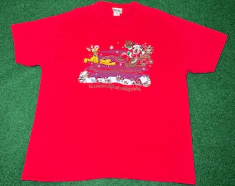 ヴィンテージ 90年代 ディズニー ヒップホップ ラップ Tシャツ、XL