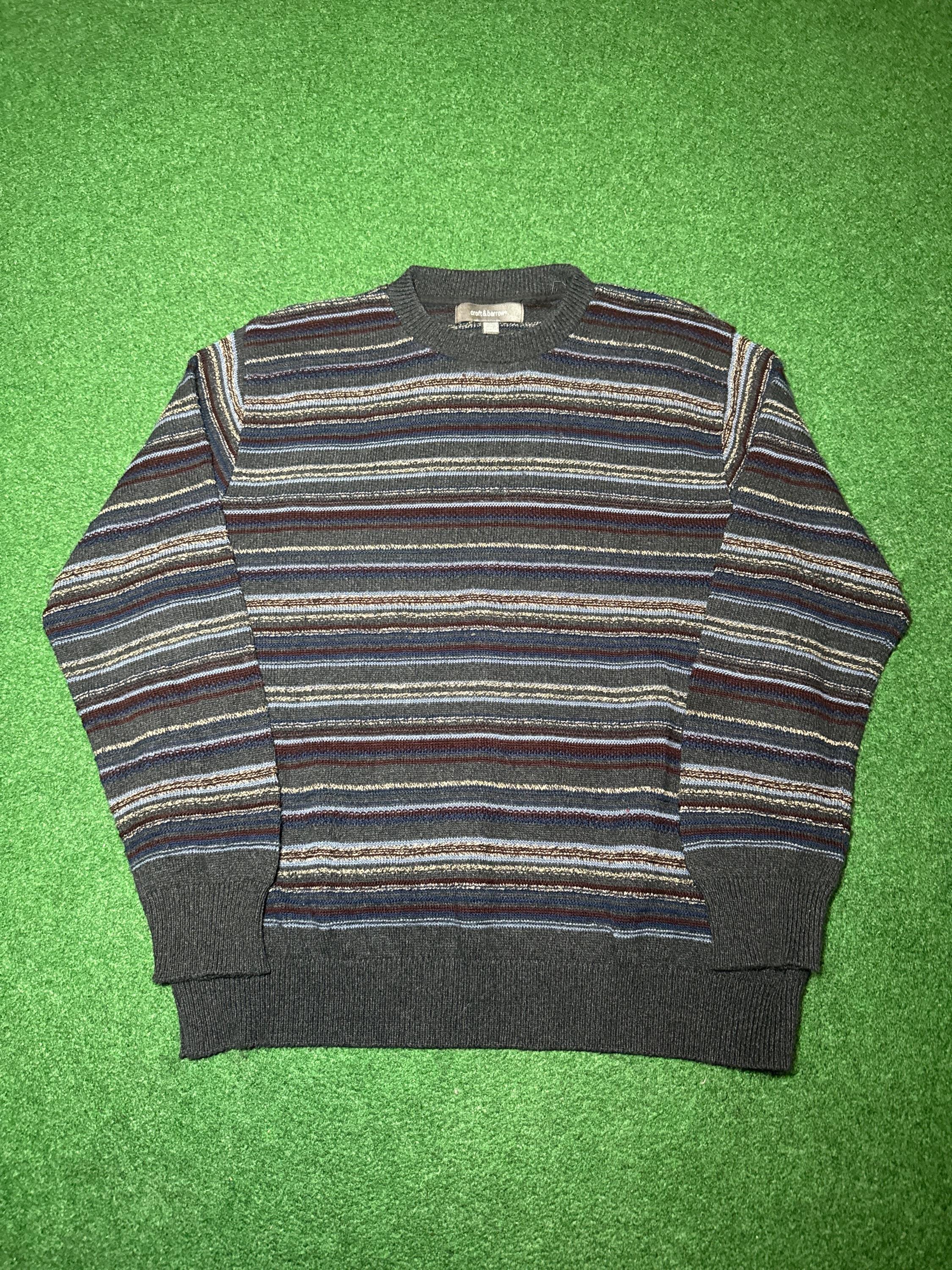 トップス 90s croft&barrow cotton knit sweater L s-l400.jpg