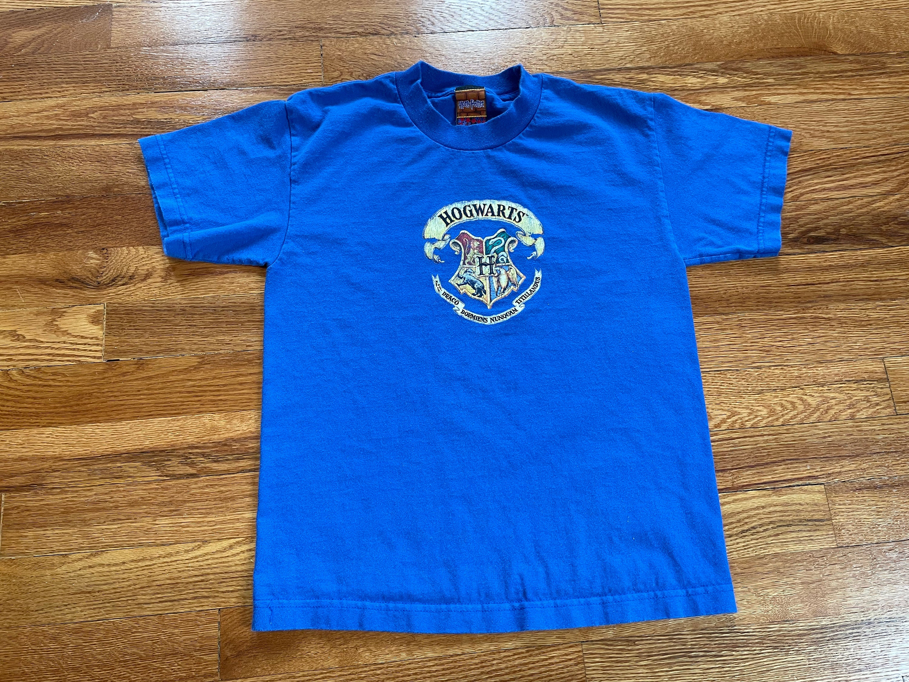 90s/2000 Harry Potter Hogwarts Vintage Double Sided T-shirt - Etsy