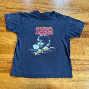 1984 Michael Jackson Beat It Shirt - Etsy