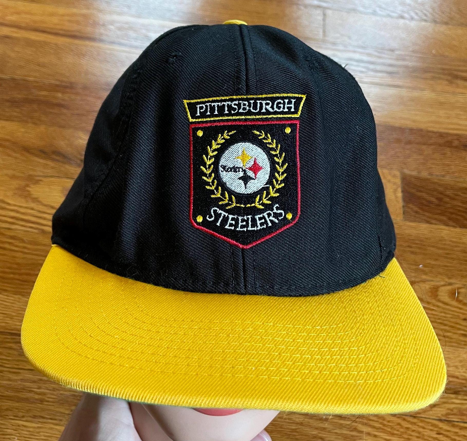 90s Pittsburgh Steelers Snapback Hat Nfl Football Baseball Cap
