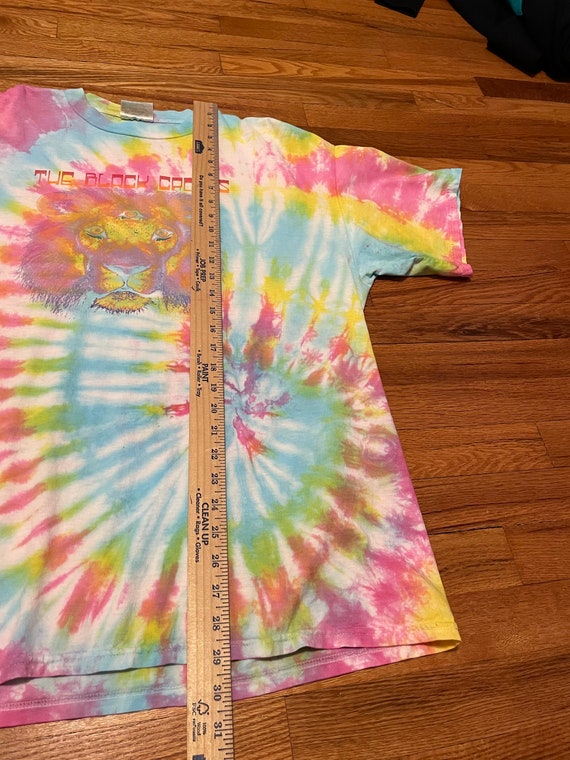 insane 90s The Black Crowes vintage tie dye t-shi… - image 7