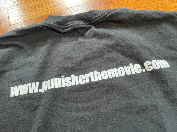 early 00s Punisher the Movie vintage t-shirt rare… - image 5