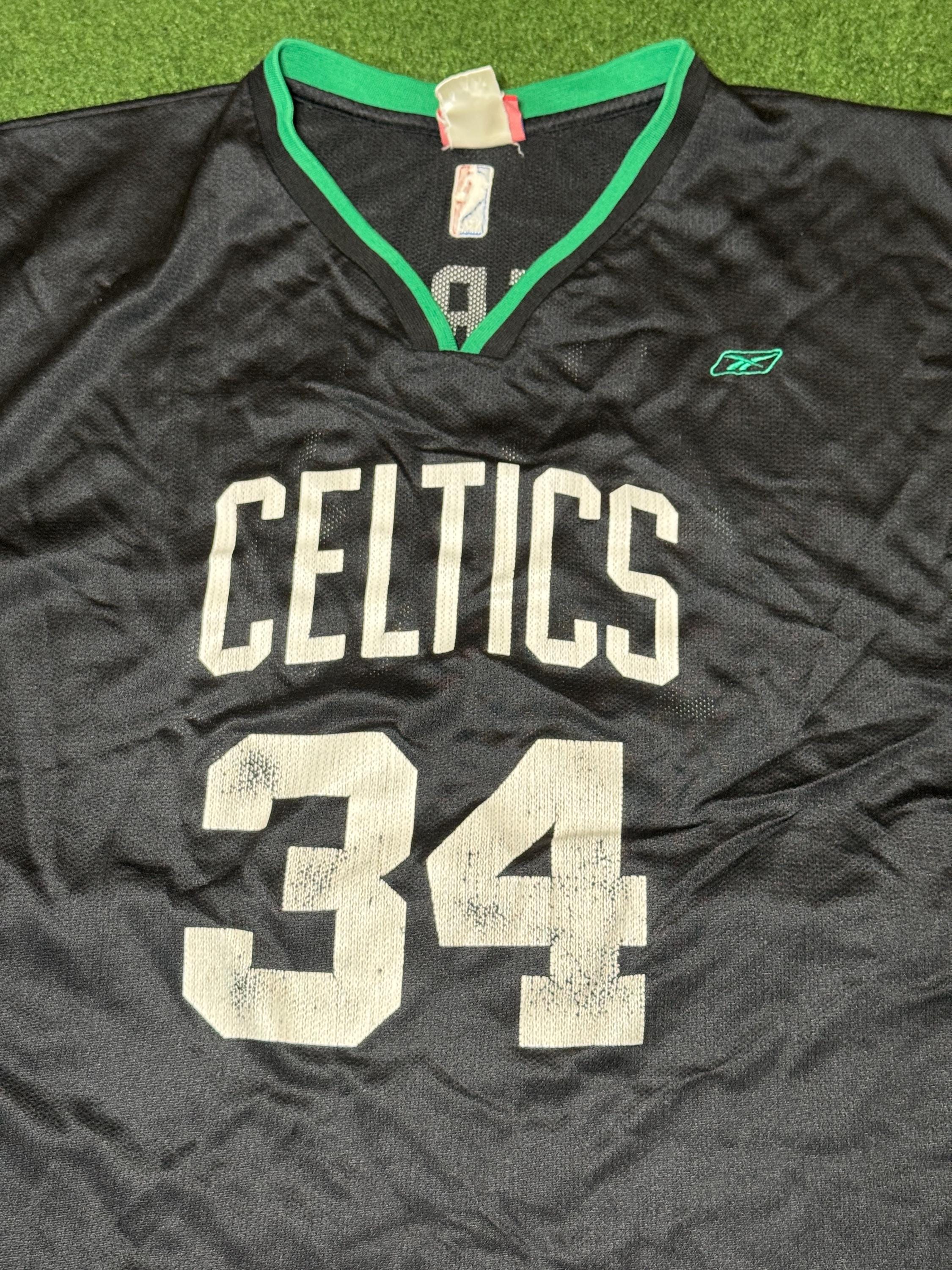 90s Y2K Boston Celtics Paul Pierce Reebok Jersey Rare 4XL XXXXL