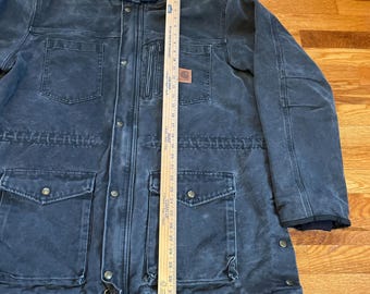 90s Carhartt Coat Brushed Poly Quilt Lined Canyon Jacket XL 90s Carhartt Coat Brushed Poly Quilt Lined Canyon Jacket XL
