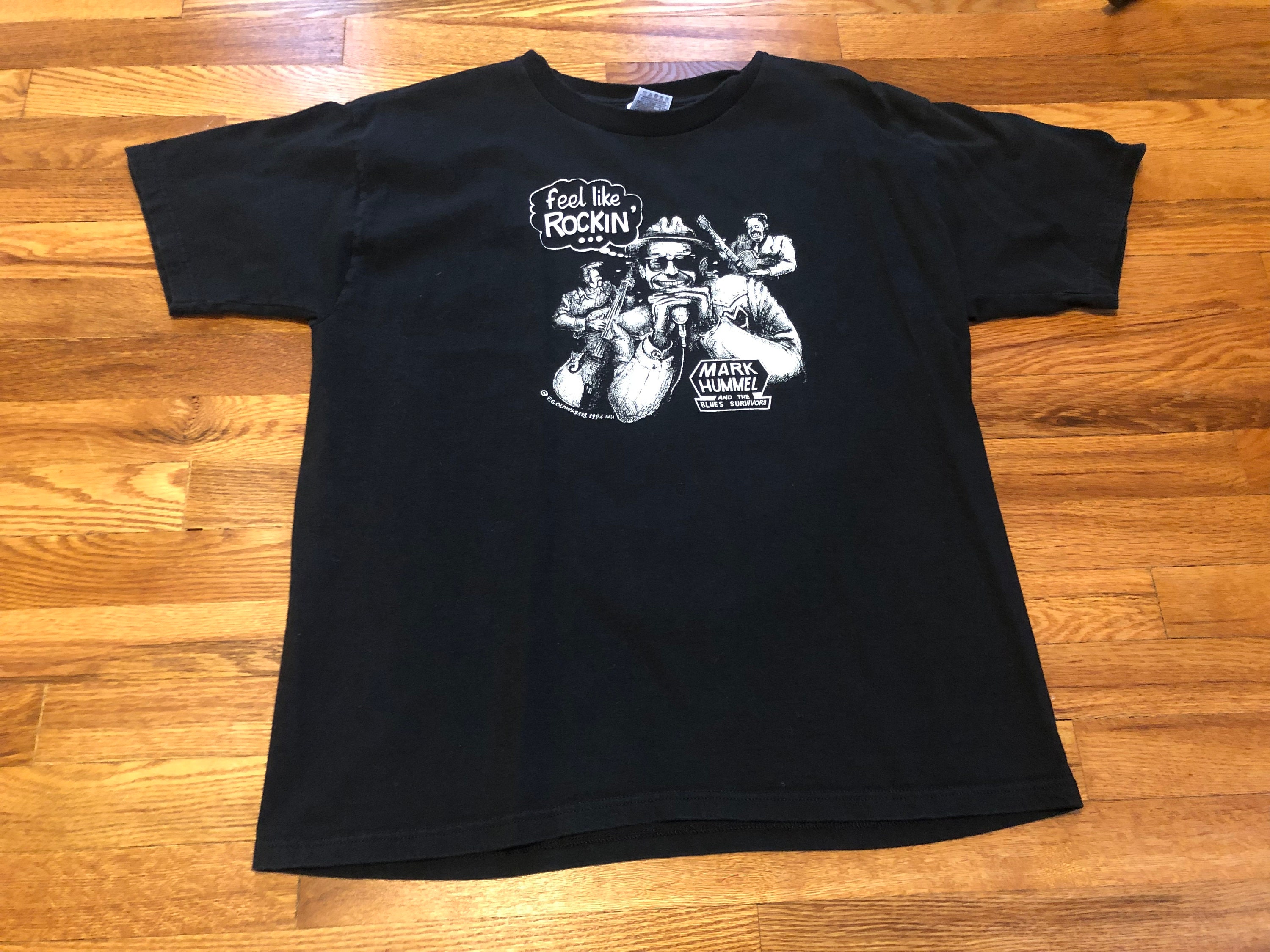 Pastoor de jouwe Haalbaarheid 1994 Mark Hummel and the Blues Survivors Vintage T-shirt Rare - Etsy Norway