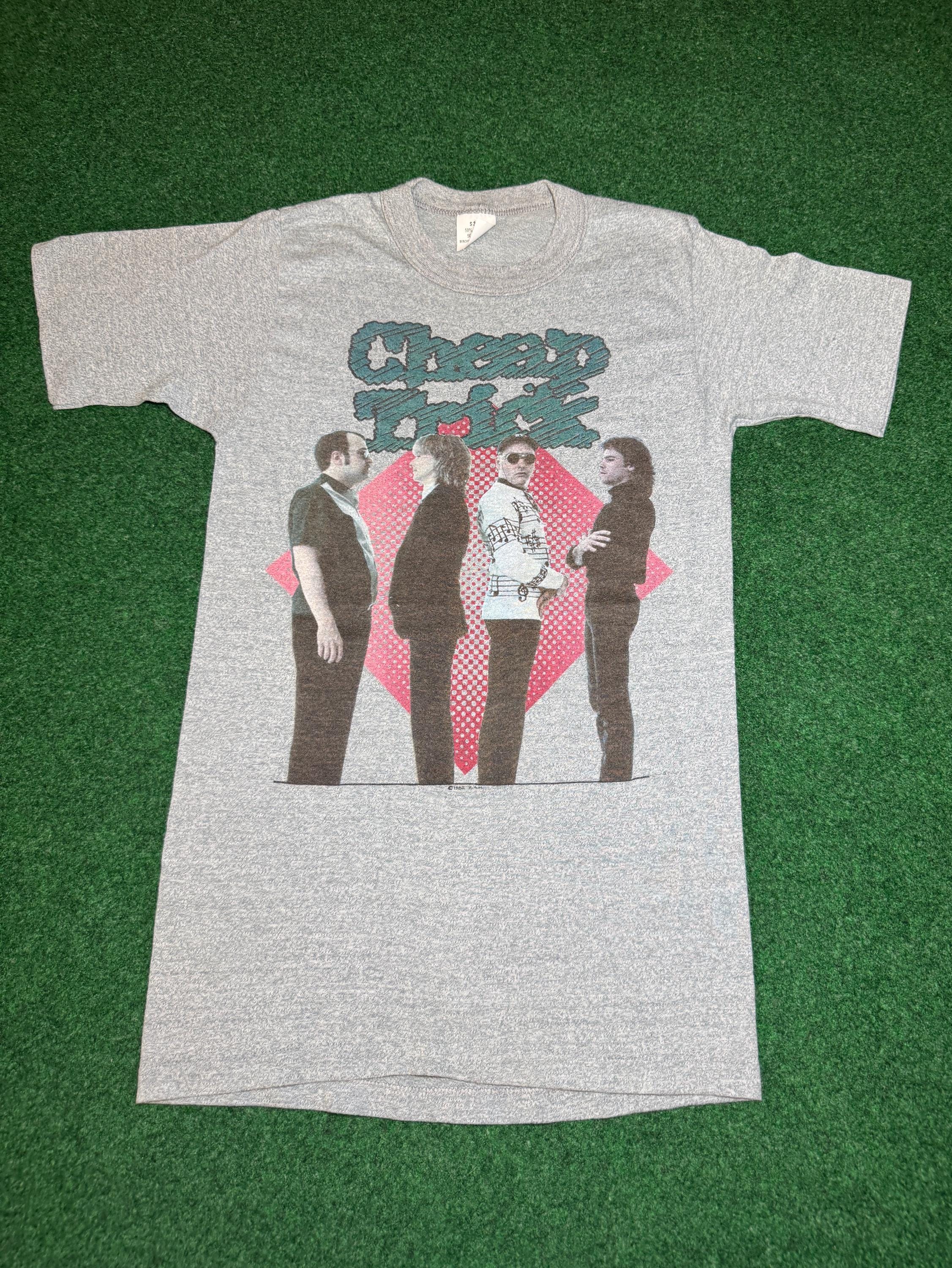 1982 Cheap Trick Vintage Band Tee, 80s Tour Shirt (size Small) - Etsy