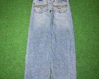 Vintage 90s Y2K Southpole Jeans, Urban Ghetto Baggy Pants Rapper Trendy (32x30)