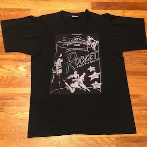 90s Rocket Sixty Nine 69 “Demolition Diary” vintage t-shirt punk rock band snake oil records 1996 vinyl cassette Ramones germs cramps derby