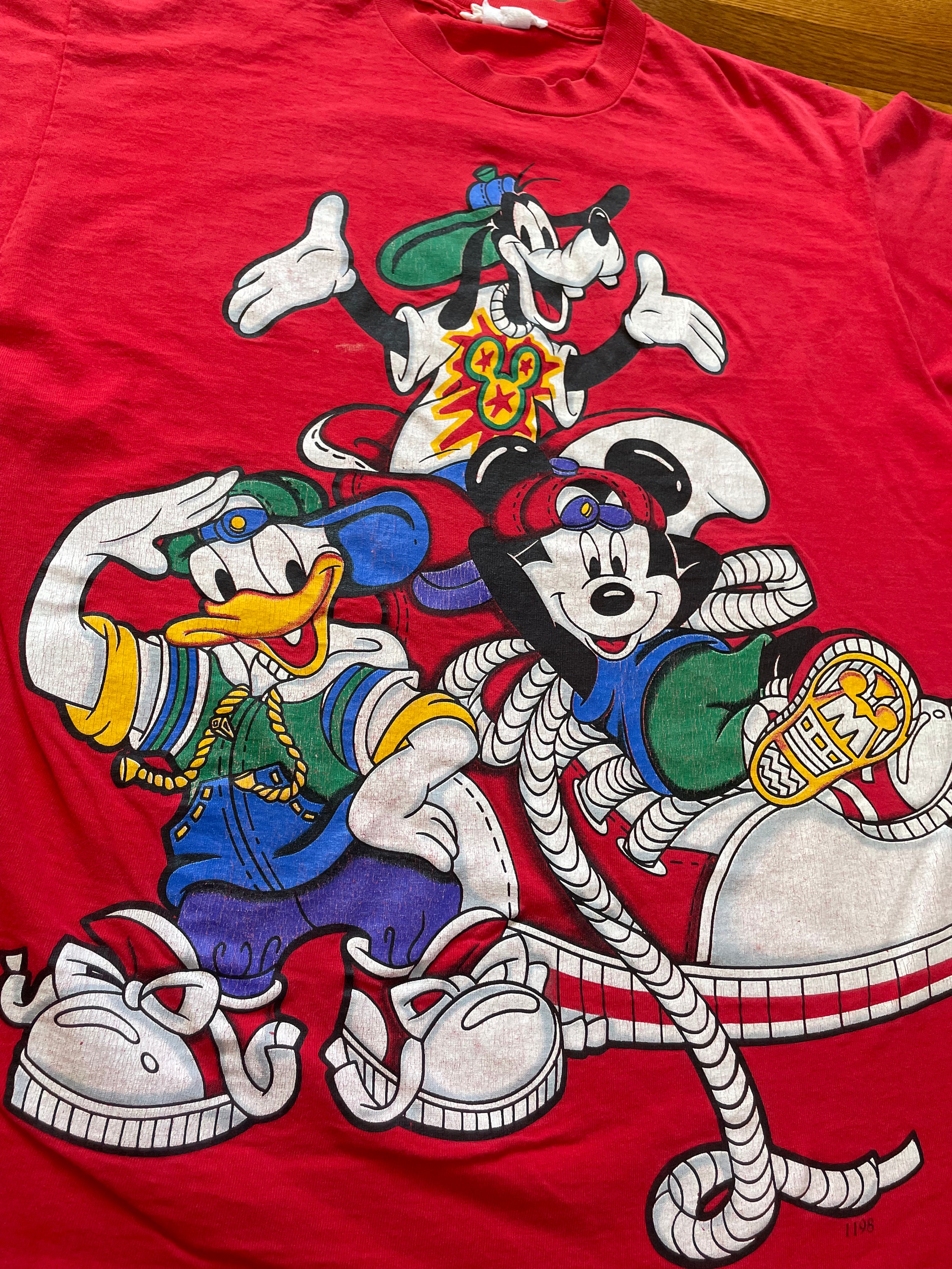 Insane 90s Disney Hip Hop T-shirt Group Rap Tee XL Mickey Insane 90s Disney Hip Hop T-shirt Group Rap Tee XL Mickey