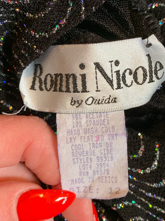 ronni nicole dress Ronni Nicole by Ouida Cocktail Dress Size Small| Vintage Women's Maxi Fashion and Fables