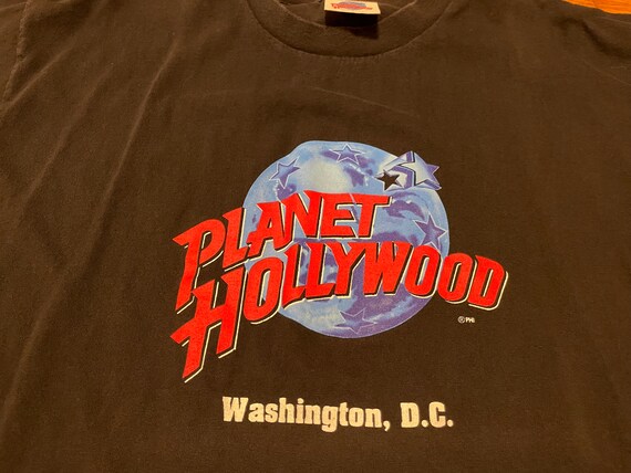 90s Planet Hollywood Washington DC vintage t-shir… - image 2