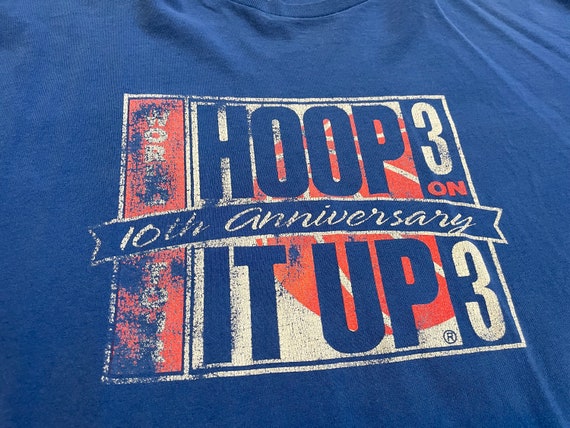 1998 Hoop It Up 3 on 3 10th Anniversary vintage N… - image 1