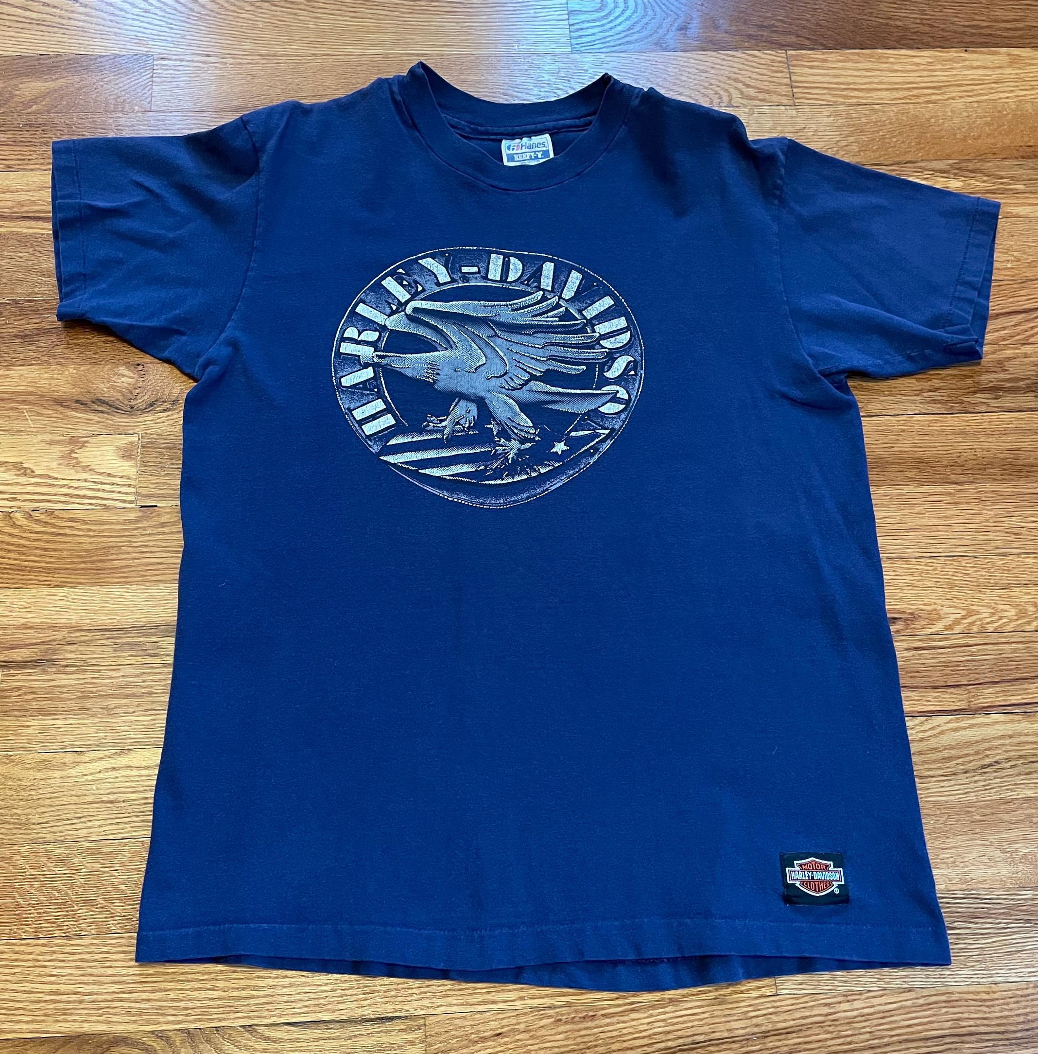 Vintage 1989 Harley Davidson T-shirt, Dick Farmer Orlando, Single