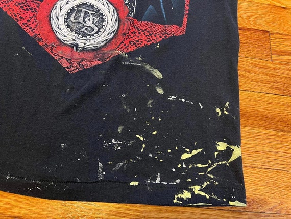 1987 Whitesnake “North American Tour” t-shirt WOR… - image 3