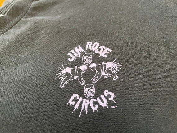 90s Jim Rose Circus ヴィンテージ Tシャツ　シングルステッチ 90s Jim Rose Circus T-shirt, Vintage Freak Show Band Tee (size XL