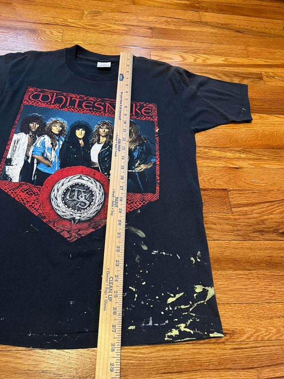 1987 Whitesnake “North American Tour” t-shirt WOR… - image 8