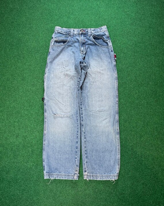 Buy 90s/y2k Lee Carpenter Baggy Jeans Distressed Grunge Era Skater 