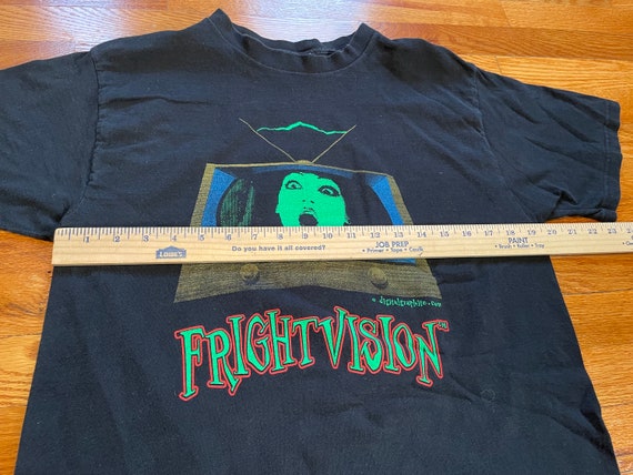 super rare 2001 Frightvision vintage t-shirt clev… - image 6