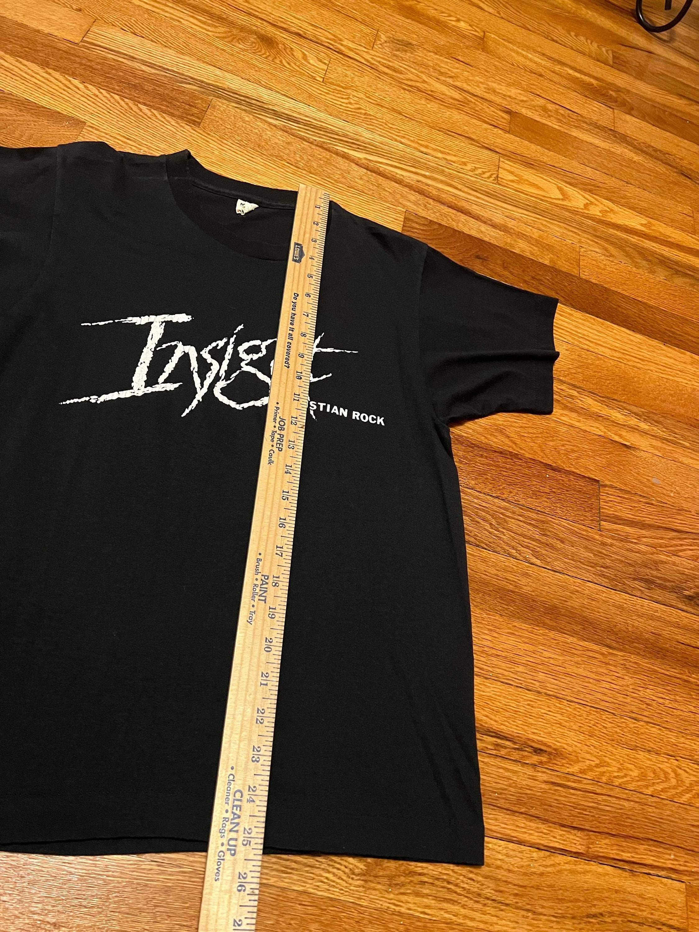 80s Insight Vintage Christian Rock T-shirt Band Tee Hair