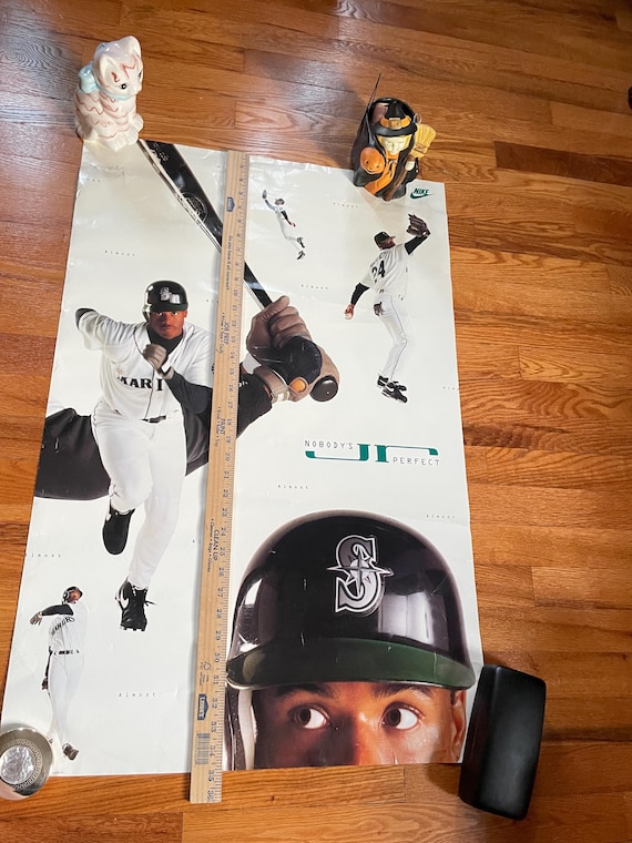 RARE 1994 Nike Ken Griffey Jr. Poster, Seattle Mariners - Etsy
