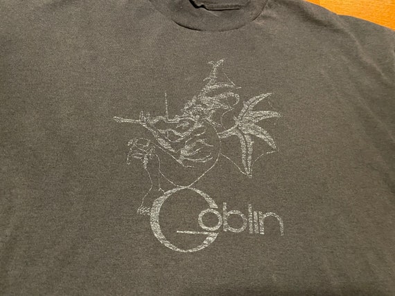 early 90s Goblin vintage t-shirt horror movie pro… - image 2