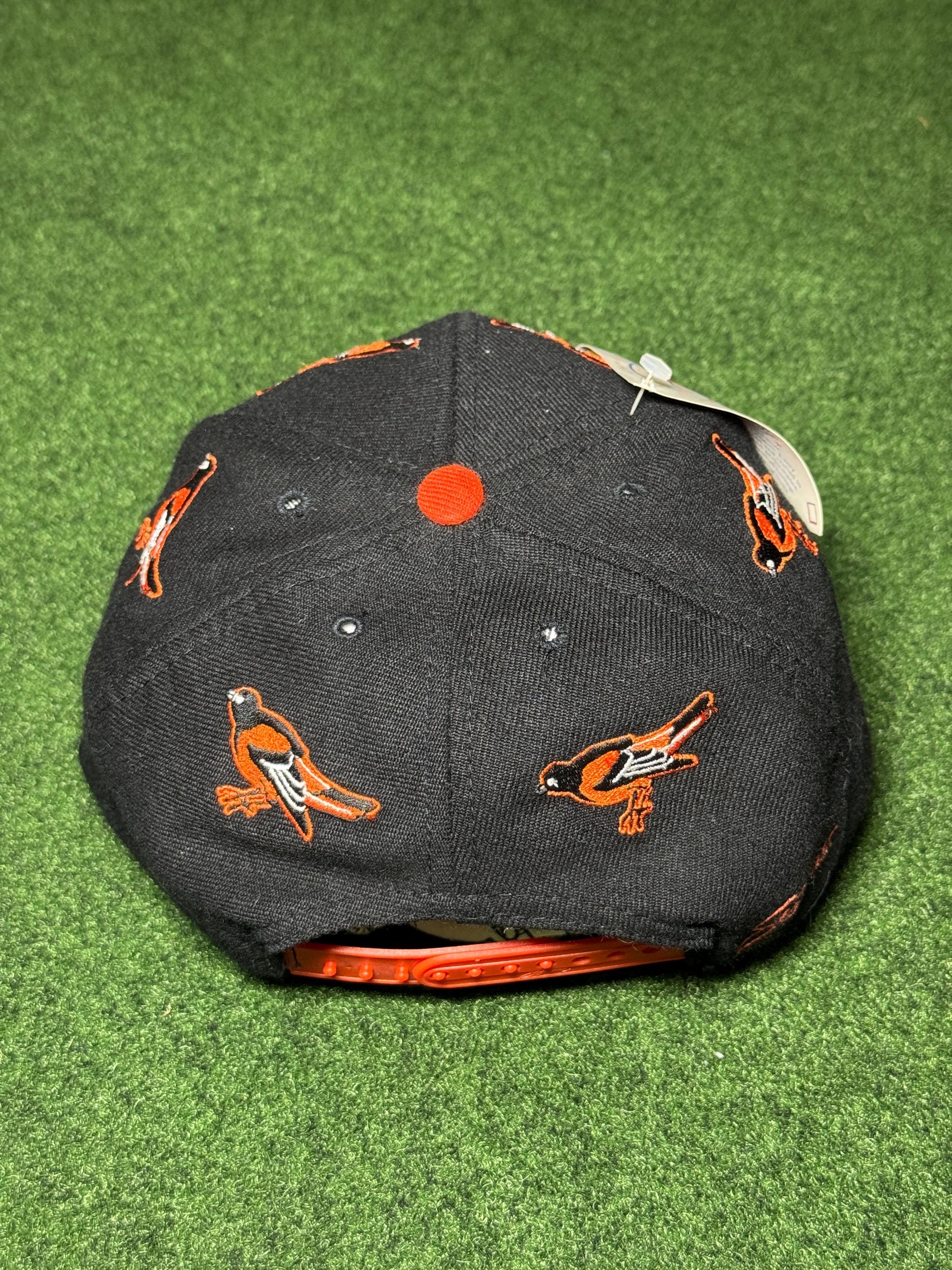 90s Baltimore Orioles Snapback Hat Baseball Cap New With Tags 