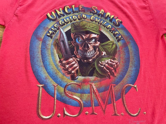 1991 USMC Uncle Sam’s Misguided Children vintage … - image 2