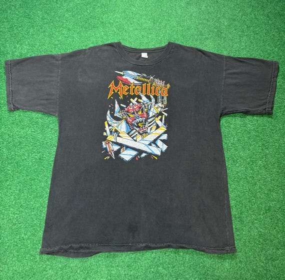 INSANE Holy Grail 80s Metallica Vintage T-shirt Rare Design Heavy 