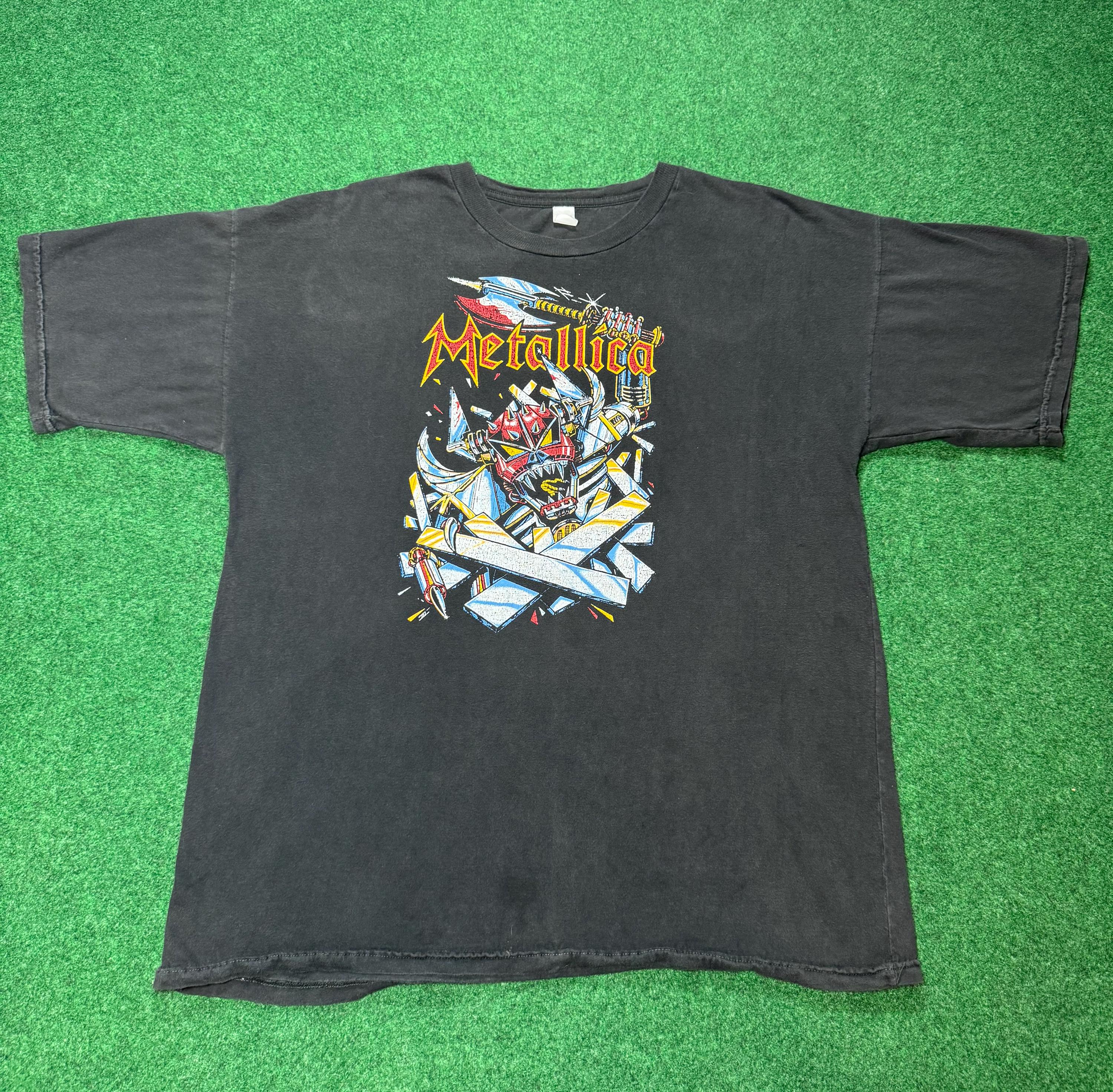 INSANE Holy Grail 80s Metallica Vintage T-shirt Rare Design Heavy