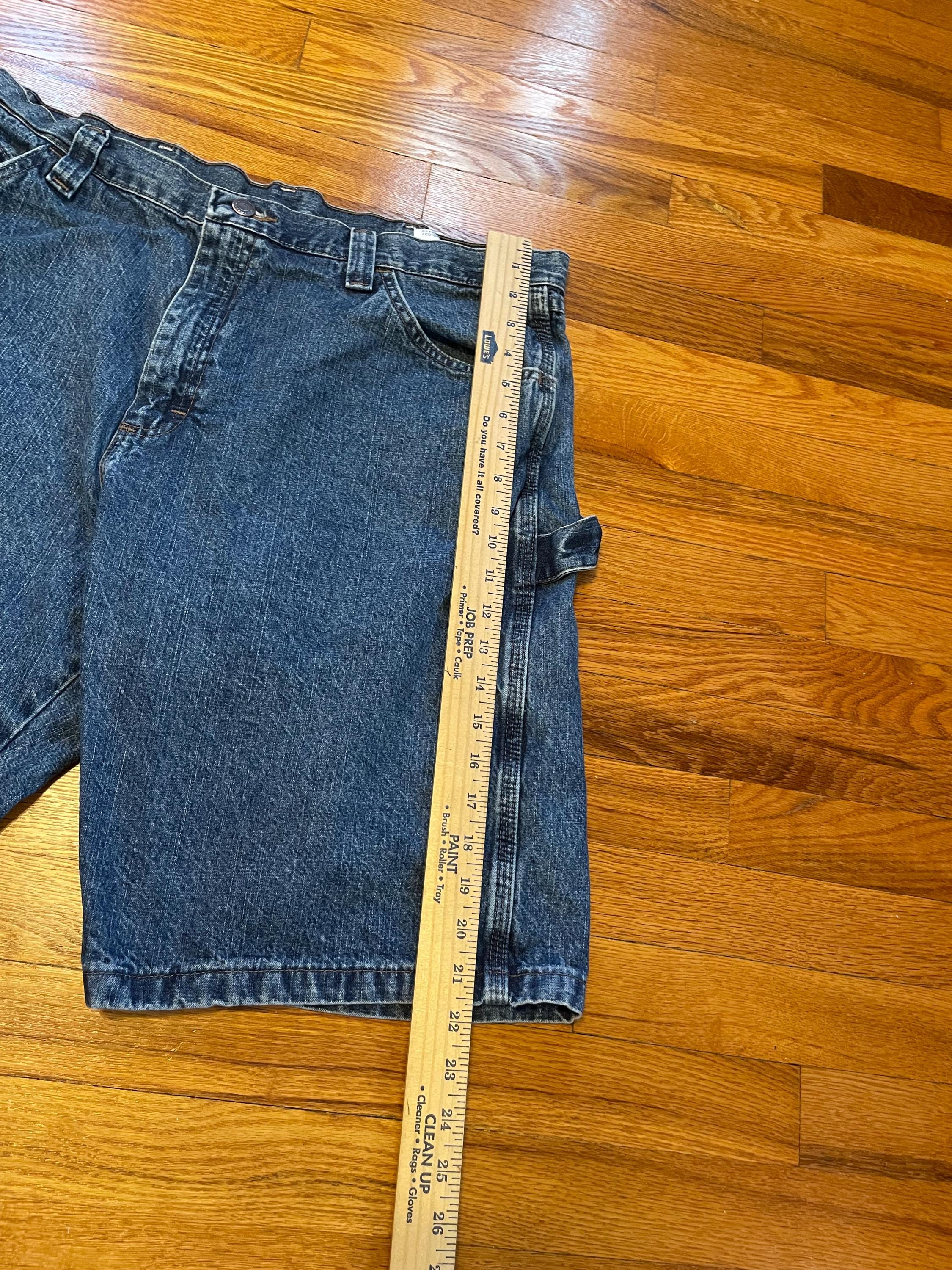 Y2K Baggy Carpenter Jorts Jean Shorts Hip Hop Rapper Y2K Baggy Carpenter Jorts Jean Shorts Hip Hop Rapper