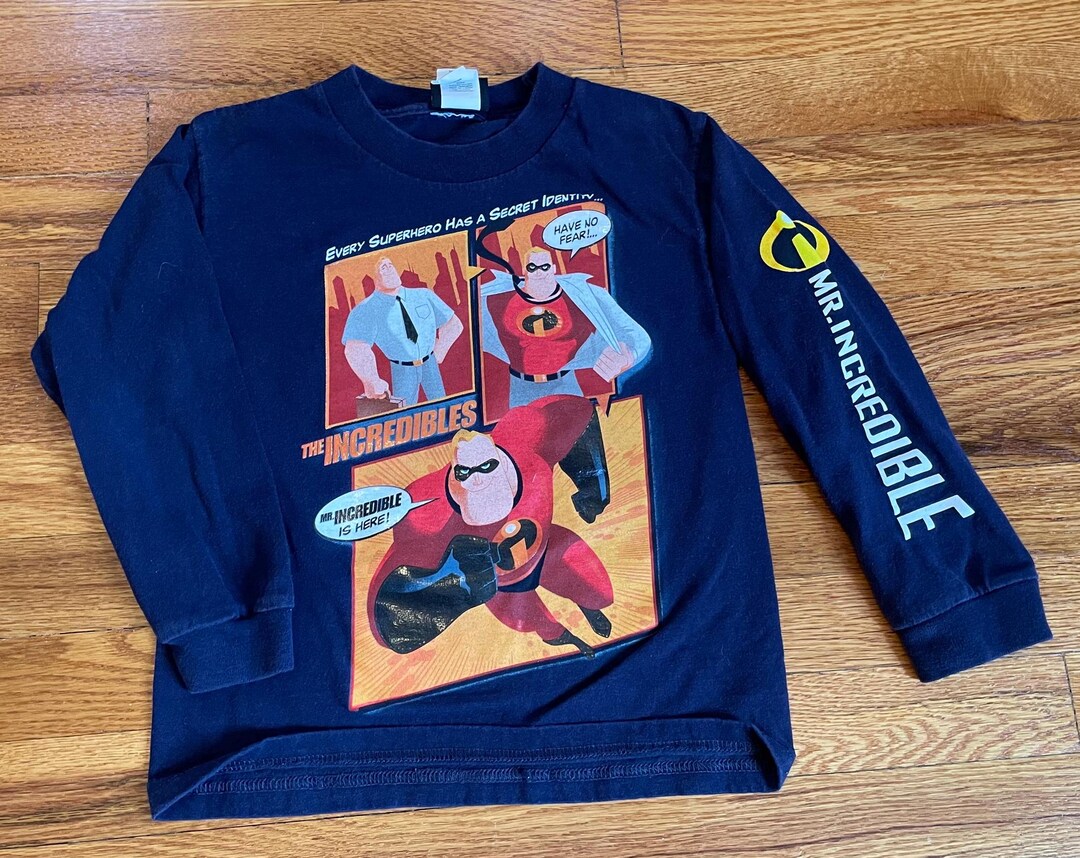 00s Mr. Incredibles ロンT 長袖 映画 Tシャツ - メルカリ
