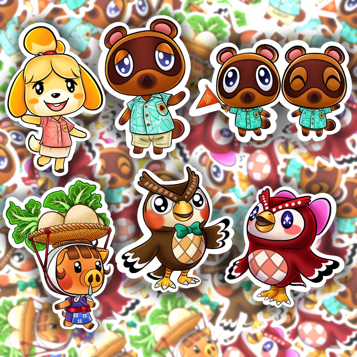 Animal Crossing Sticker Pack Etsy