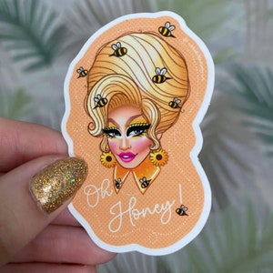 Trixie Mattel “Oh Honey!” Sticker