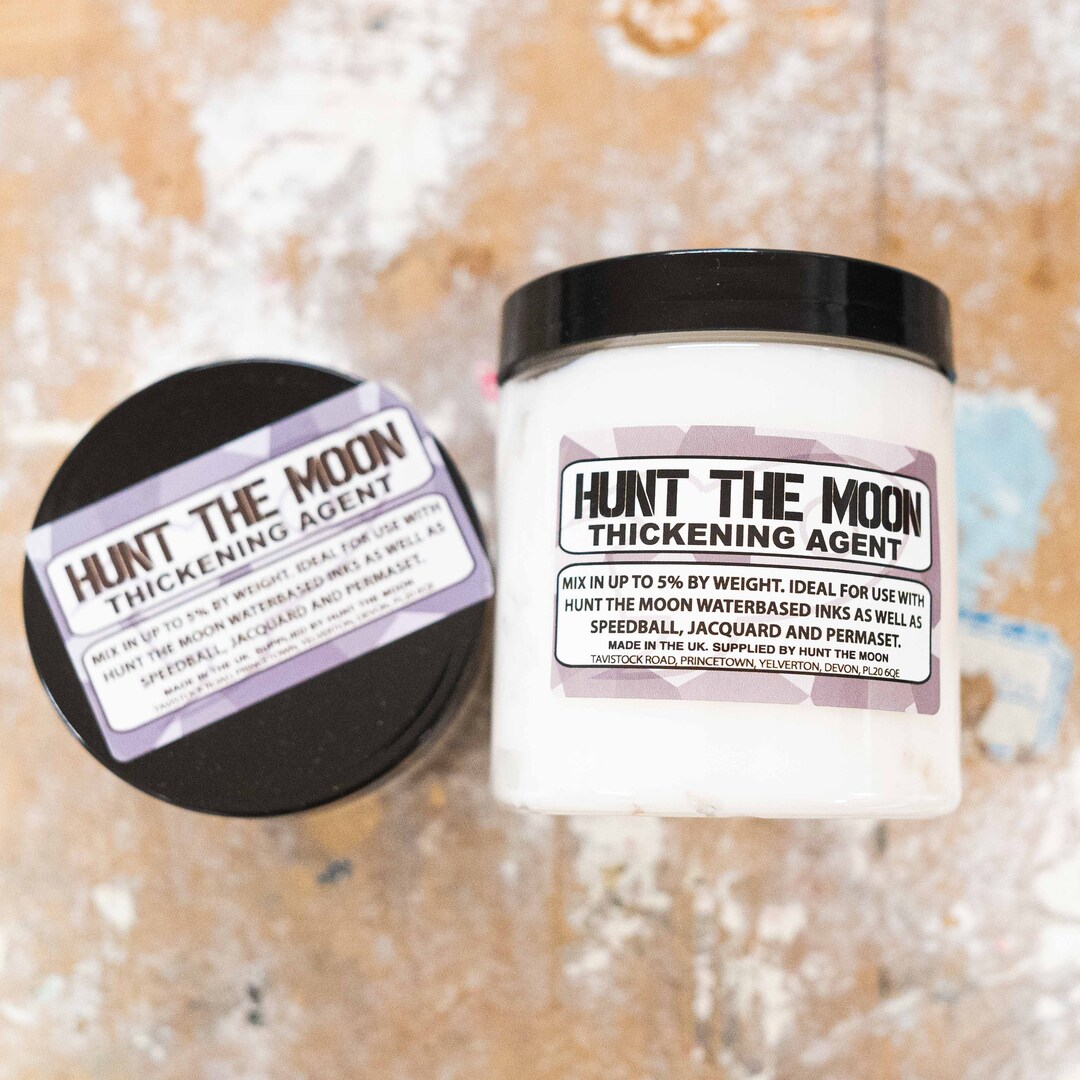 Hunt the Moon Screen Printing Ink Thickening Agent Ideal for Etsy