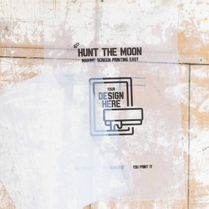 Pellicola trasparente per getto d'inchiostro A4 / A3 - Hunt The Moon