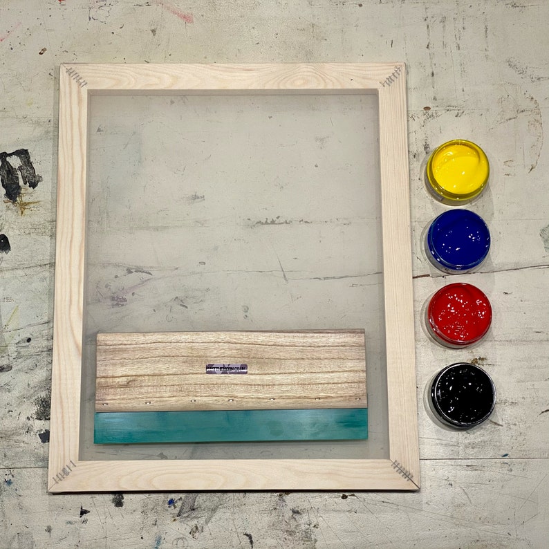 Screen Printing Kit All you need to get started A4 or A3 Etsy