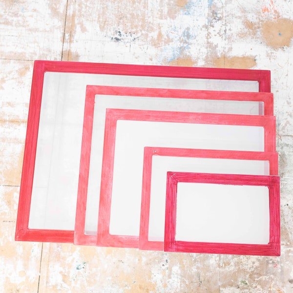 Aluminium Screen Printing Frames - A5 / A4 / A3 / A3+ / A2 - Hunt The Moon