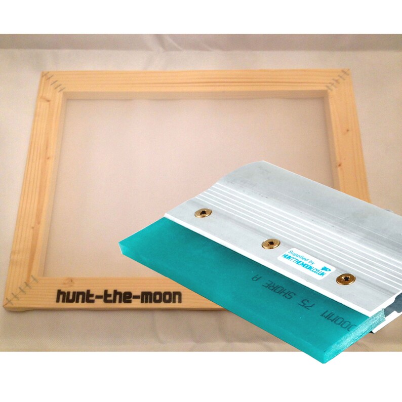 Hunt The Moon A3 Value Screen Printing Kit Frame & Alloy Etsy