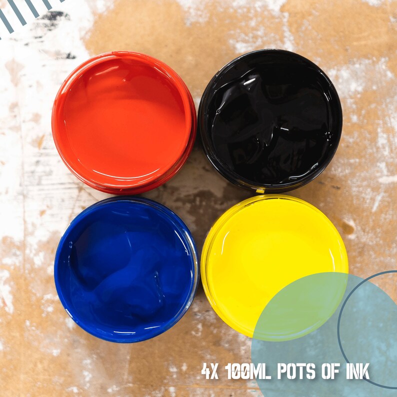 Screen Printing Kit All You Need to Get Started A4 or A3 Etsy