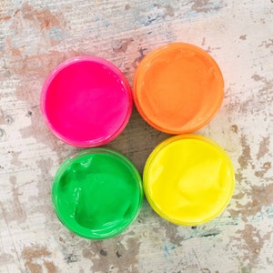 Encre de sérigraphie écologique fluorescente à base d'eau - 100 ml, 240 ml ou 1 litre - Hunt The Moon