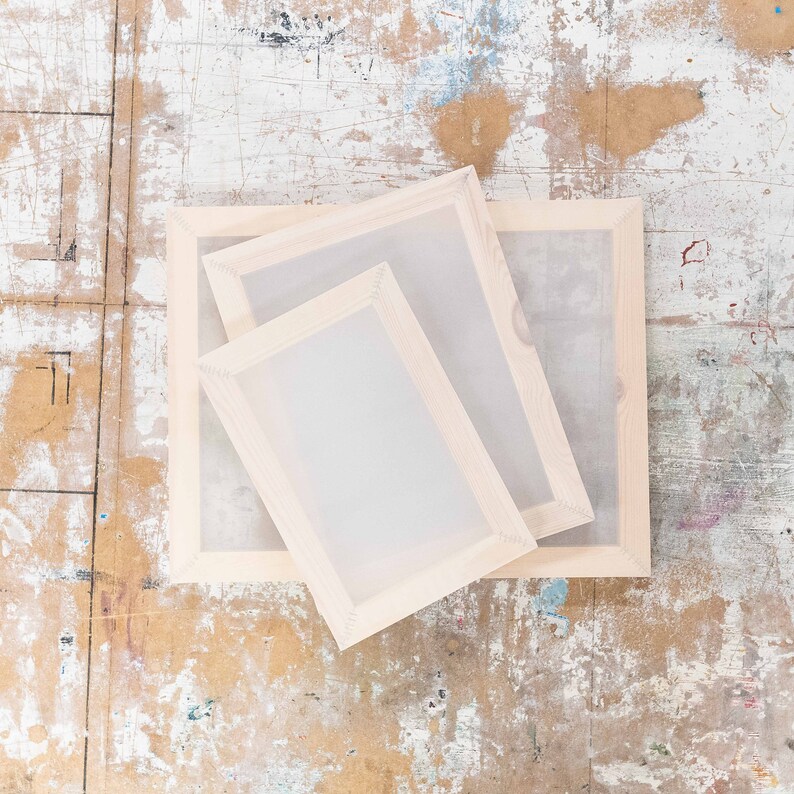 Hunt the Moon A4 Value Screen Printing Kit Frame & Alloy Etsy
