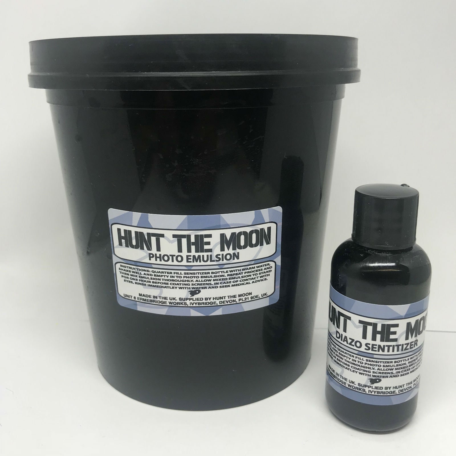 Hunt the Moon Screen Printing Diazo Photo Emulsion Set Etsy