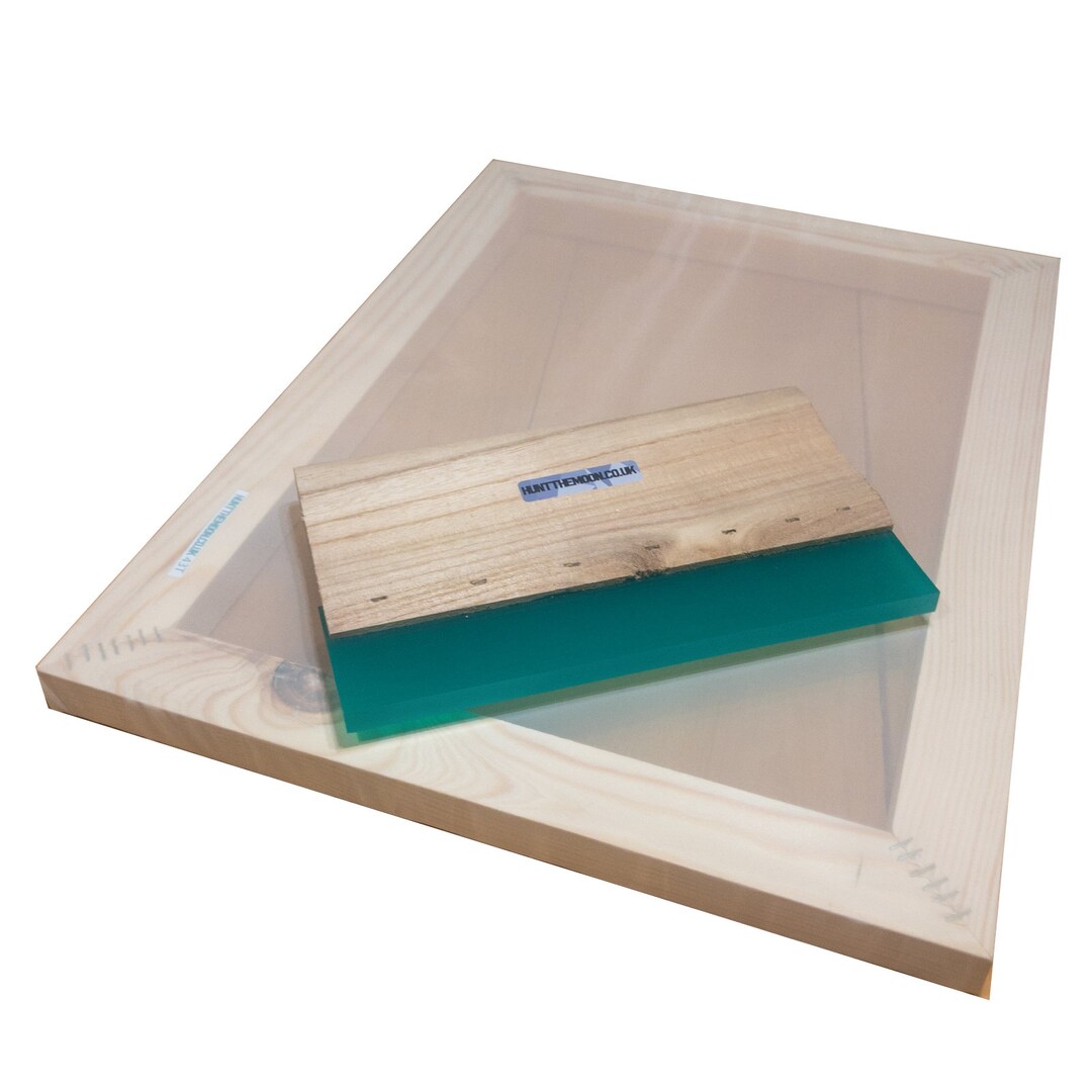 A5 Frame & 6 Squeegee Hunt the Moon Value Mini Screen Etsy
