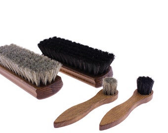 Shoe Shine Brush Set