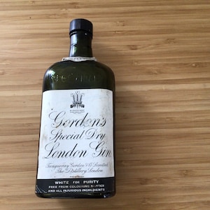 Rare antique Gordon’s Gin bottle