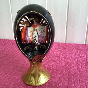 Vintage franklin mint Madame butterfly music box