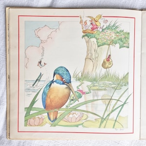 Livre pour enfants vintage français, illustrations couleur Felix Lorioux, auteur Bernard Roy, Buffon, Paris 1943.