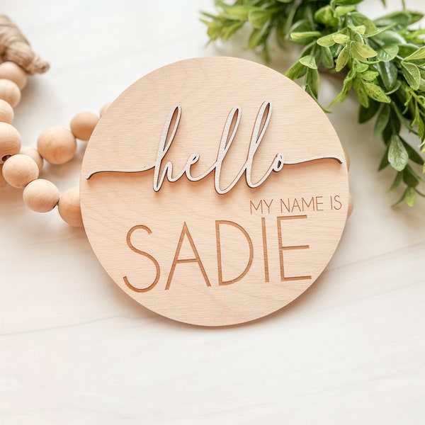 Baby Name Sign Etsy